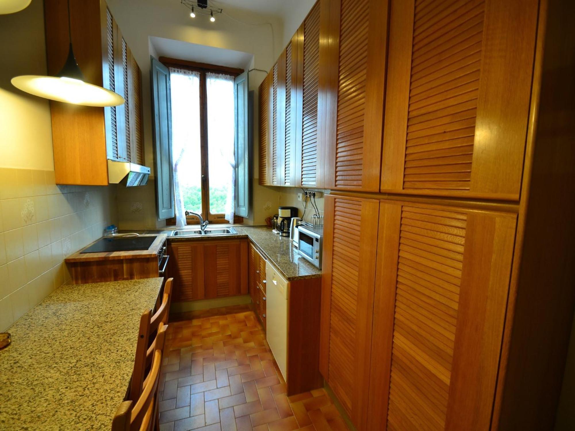 Lovely Holiday Home In Montefiridolfi With Hill View Экстерьер фото